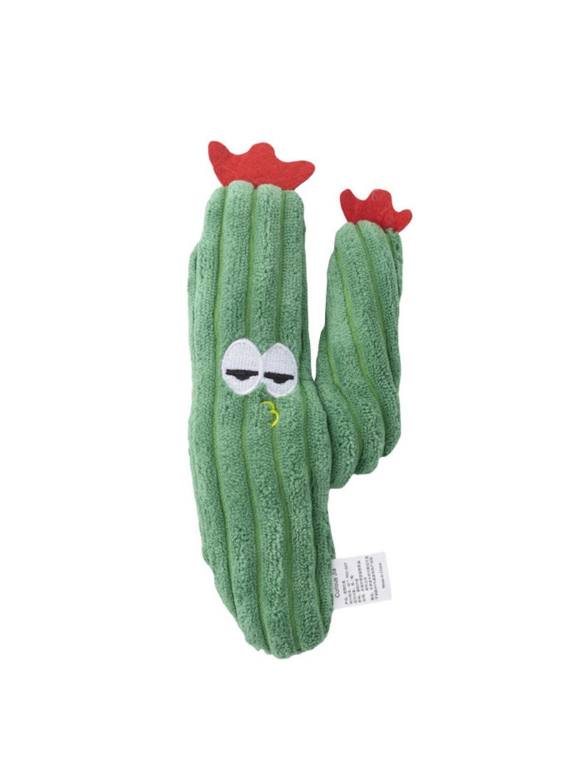 Cat Toys Cactus Chew Plush Toy Interactive for Cats & Kittens Indoor Play - view 2